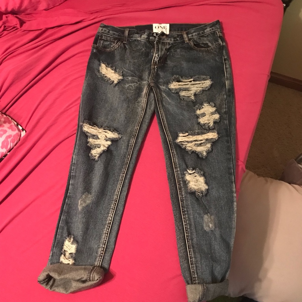 One Teaspoon Awesome Baggies boyfriend jeans